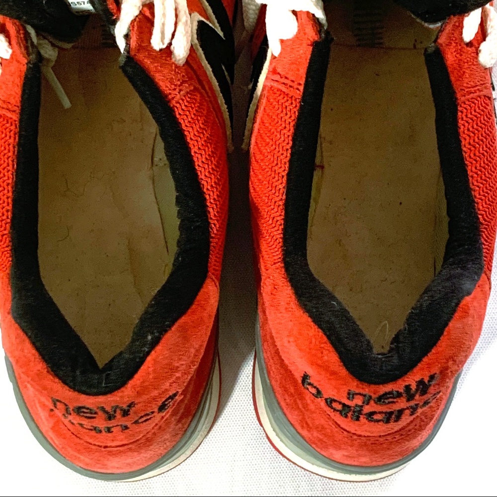 New Balance Red Athletic Shoes - Picture 5 of 7